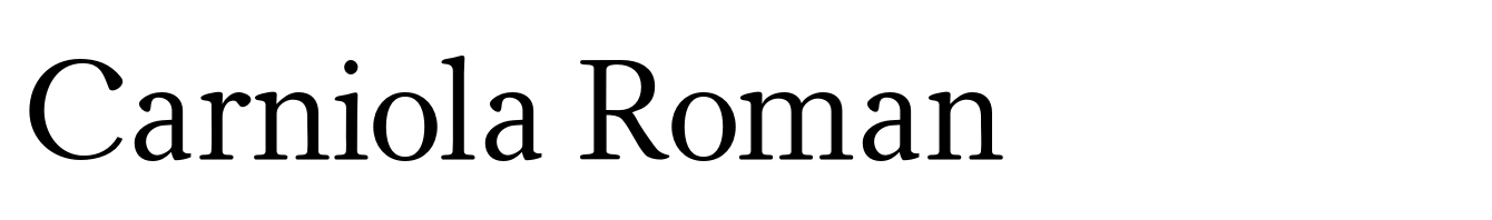 Carniola Roman